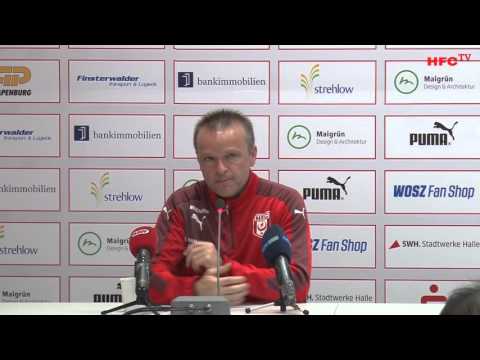 13. Spieltag: Hallescher FC - SV Werder Bremen II | Pressekonferenz vor dem Spiel