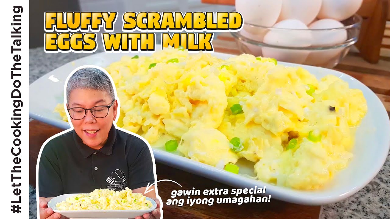 How to Cook Fluffy Scrambled Eggs with Milk | Easy Way of Cooking | Simple Scrambled Eggs Recipe