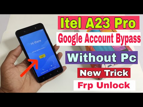 Itel A23 Pro FRP Bypass Without Pc | Itel L5006C google account bypass without pc | New Trick 2021 |