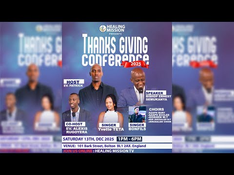THANKS GIVING CONFERENCE 13TH DEC 2025