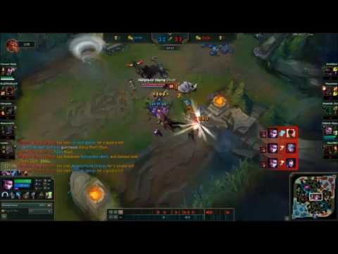Helpless - Vayne Solo Quadra Kill