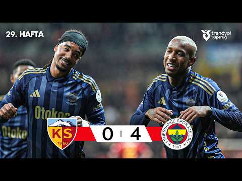 SK Kayserispor Kayseri 0-4 SK Spor Kulübü Fenerb...