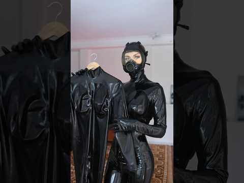 I Got a Spare Latex Catsuit, Would You Put It On? #shorts