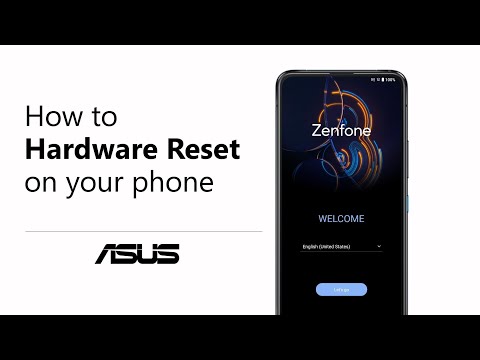 How to Hardware Reset on Your Phone      | ASUS SUPPORT