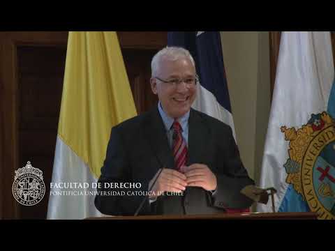 Clase magistral del Dr. Jan Wouters, Inauguración Año Académico de la Facultad de Derecho UC 2017