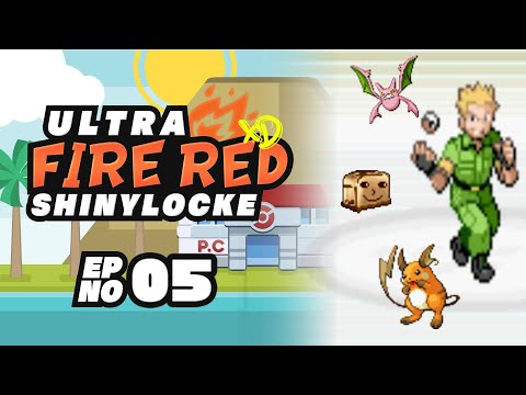 Pokémon Ultra FireRed XD ShinyLocke - Episode #05 "A SHOCKING EPISODE"
