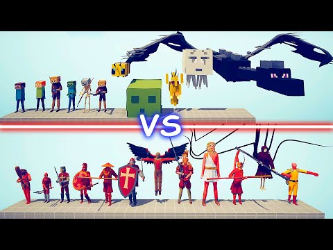 MINECRAFT vs EVERY UNIT TOURNAMENT | Totally Accurate Battle Simulator TABS