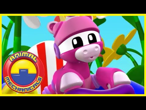 Animal Mechanicals Full Episodes | Episode 115: Mechana Snail's Pace Race | Wildbrain Cartoons