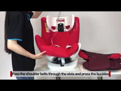 【REEBABY】Murphy 916 (ISOFIX) Baby Car seat cloth mount and dismount  0-36KG     Group0+123