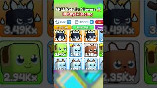 Download lagu FREE PETS in Kayak Racing #roblox #robloxshorts #robloxgames mp3