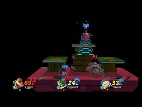 Incineroar 9-Volt & 18-Volt - Super Smash Ultimate - World of Light [Hard]