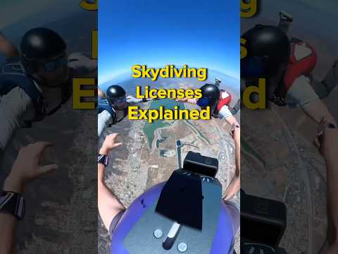 All 4 Skydiving Licenses Explained