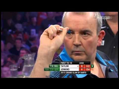 2015 Grand Slam of Darts Round 2 Taylor vs Jenkins pt4