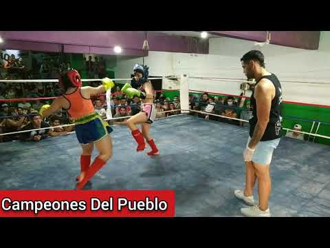 🥊Zoe Ingui Vs Luisana Romero - KICK BOXING - AMATEUR - Campeones Del Pueblo - Siempre Humilde