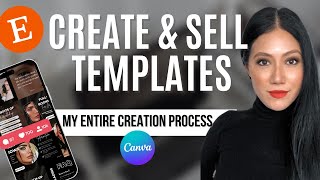 How to Create and Sell Canva Templates on Etsy (Social Media Posts Tutorial)