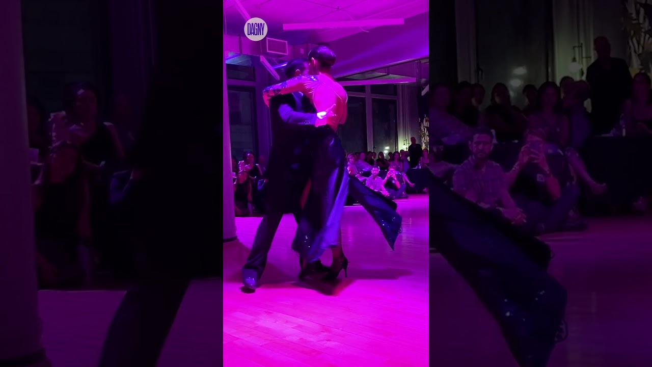 Ariel Almirón & Aluminé Deluchi tango to “Don Agustín Bardi” by Osvaldo Pugliese at Tango Cafe NYC