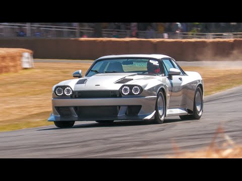 650bhp Jaguar TWR SUPERCAT V12 | Loud Accelerations, Flames, Start Up, Details, ...