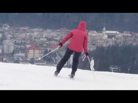 Trenul IR 1833 Iaşi -Timişoara Nord,soseşte şi pleacă din Vatra Dornei Băi hc.7 02 2017