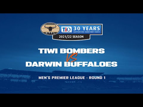 Tiwi Bombers v Darwin Buffaloes | Round 1, 2021/22 TIO NTFL Men's Premier League