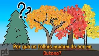 Por que as folhas mudam de cor no outono?