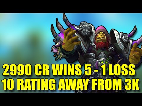 DESTRUCTION WARLOCK 2990 CR - 5-1 DEMOLISHING RANKED SOLO SHUFFLE - BUALOCK DRAGONFLIGHT PVP 10.0.5