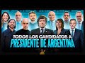 Elecciones 2023 | ¿Quiénes son los candidatos a Presidente de Argentina?
