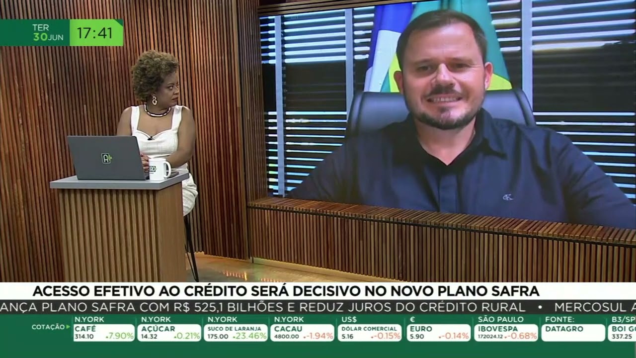 Acesso efetivo ao crédito será decisivo no novo Plano Safra