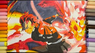 【鬼滅の刃】炭治郎描いてみた | Drawing Tanjirou | Demon Slayer | Copic#drawing #demonslayer #鬼滅の刃イラスト #炭次郎