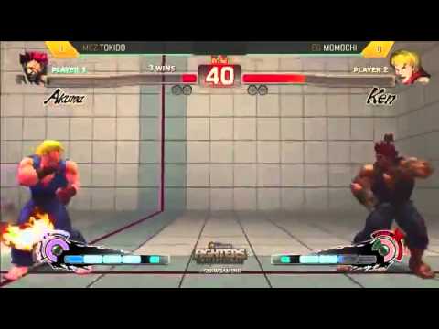 Tokido (Akuma) vs Momochi (Ken) - SXSW Gaming - #USF4