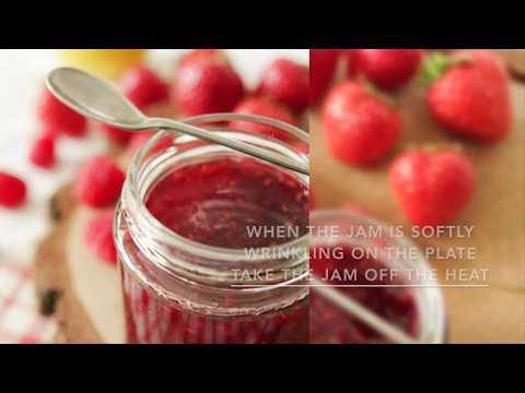 Easy Strawberry and Raspberry Jam