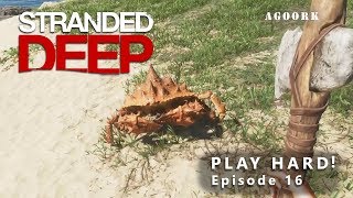 Stranded Deep - Lets Play HARD!  Episode 16 - Giant Crabs & Boar