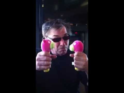 Mickey Hart Plays With Squeaky Toys