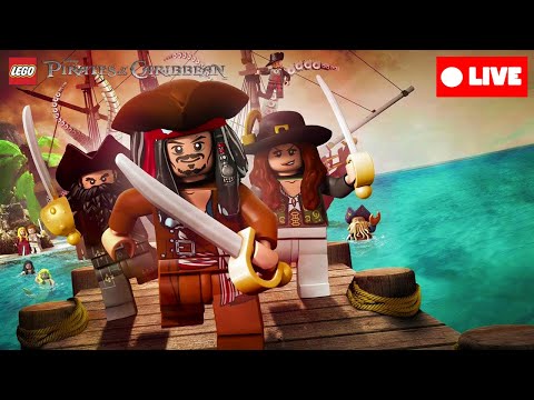🔴LIVE -  LEGO PIRATES OF THE CARIBBEAN FOR THE FIRST TIME IN 2023 | Pirates of the Caribbean Part 2
