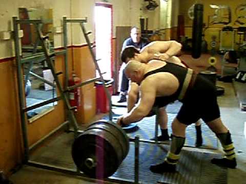 Andy Cairney, 360kg 20" Rack Pull
