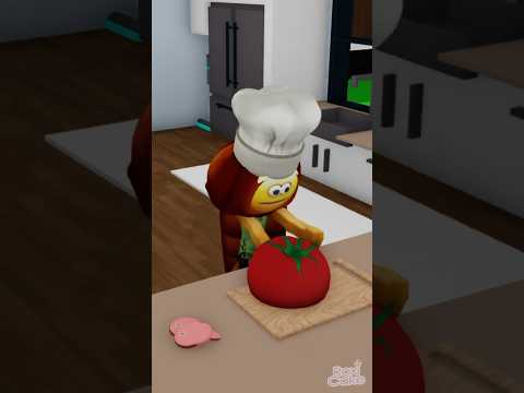 CUCARACHA PREPARA PIZZA EN BROOKHAVEN xd #SHORTS #ROBLOX