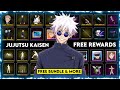 FREE FIRE JUJUTSU KAISEN FREE REWARDS JUJUTSU KAISEN IN FREE FIRE JUJUTSU KAISEN ALL REWARDS