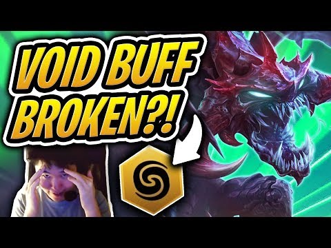 NEW VOID BUFFS ARE INSANELY OP?! | Teamfight Tactics | TFT | League of Legends Auto Chess