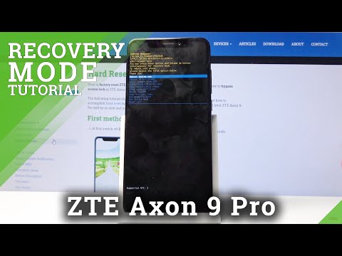 How to Unlock Recovery Mode in ZTE Axon 9 Pro – Enter Hidden Android Mode