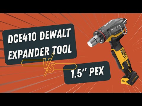 Both Dewalt Pex Tools vs 1.5" Pex
