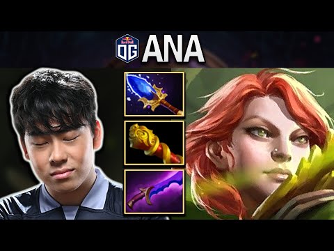 OG.ANA WINDRANGER WITH 22 KILLS - DOTA 2 7.27 GAMEPLAY
