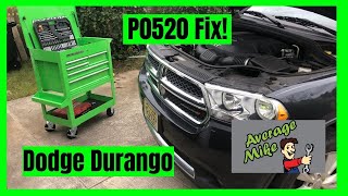 Dodge Durango P0520 Repair - Oil Pressure Circuit Fail - Simple Fix?