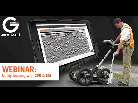 Utility locating with GPR & EM