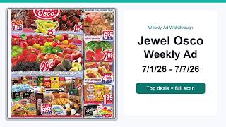 Jewel Osco Weekly Ad (7/1/26 - 7/7/26) Best Deals