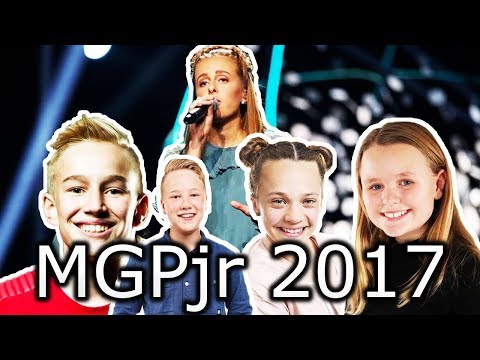 TIDLIGERE MGPjr FINALISTER SER PÅ MGPjr 2017! VLOG