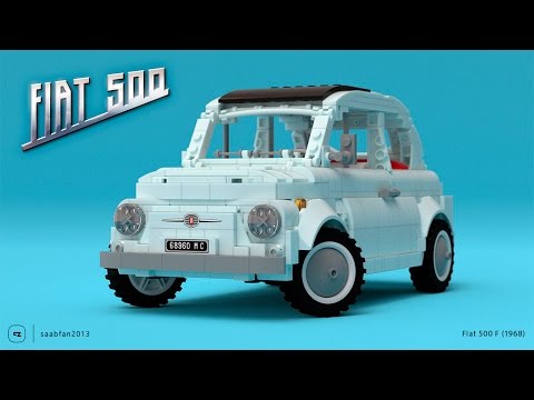 FIAT 500 de Lego