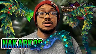MHGU G Rank Nakarkos | The Tentacle Monster Of Monster Hunter