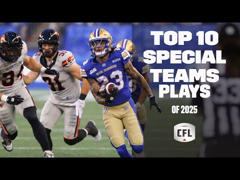 Top 10 Special Teams Plays of 2025