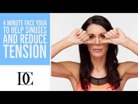 4 Minute Face Yoga To Help Sinuses And Reduce Tension