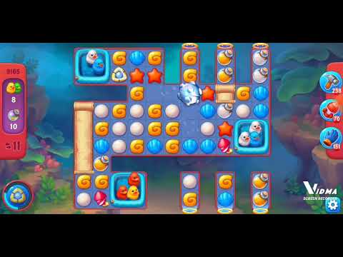 Fishdom. 9165 hard level no boosters and diamonds. 17 moves