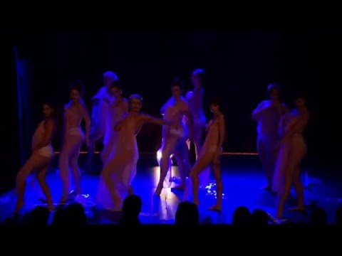 Lyrical Burlesque students perform Pink Flowers - The Bombshell Burlesque Academy